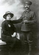 Private Alfred Cox and Hattie