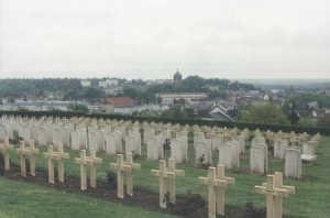 RETHEL FRENCH NATIONAL CEMETERY

Rethel is a town 36 kilometres north-east of Reims