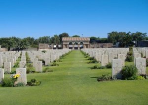 Anzio War Cemetery - Italy

Anzio is a coastal town 70 kilometres south of Rome.